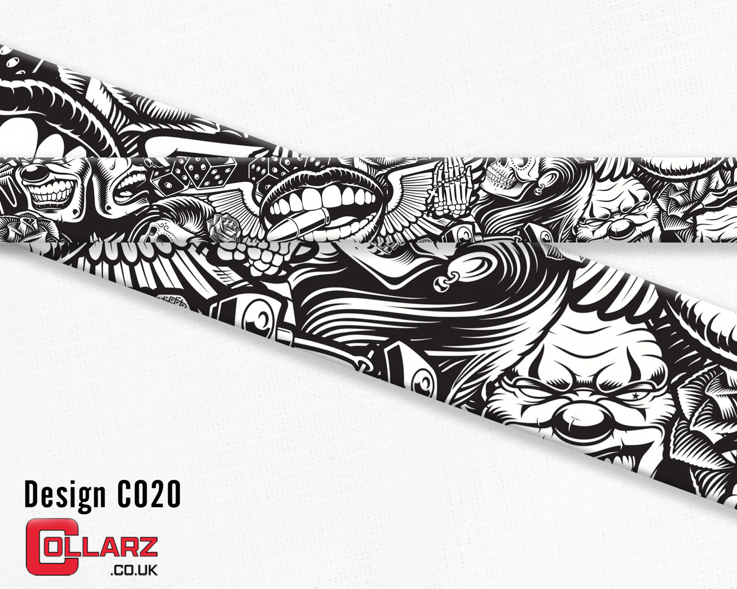 Design C020 UV printed Biothane® beta
