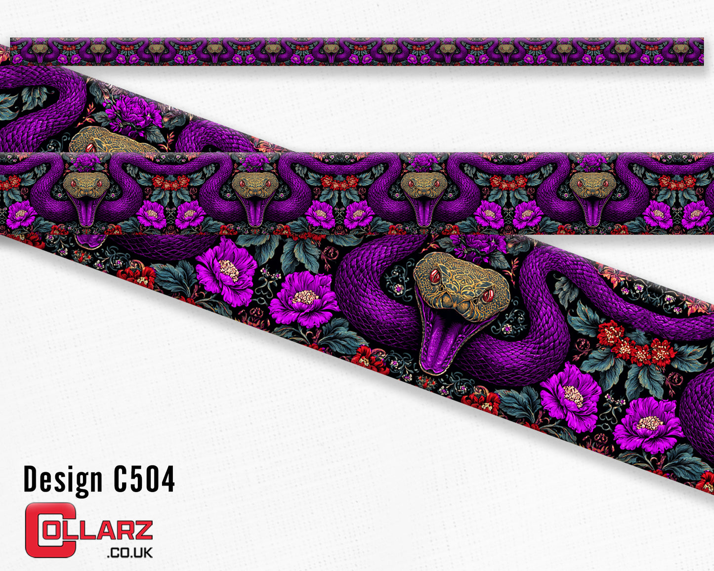 Design C504 UV printed Biothane® beta