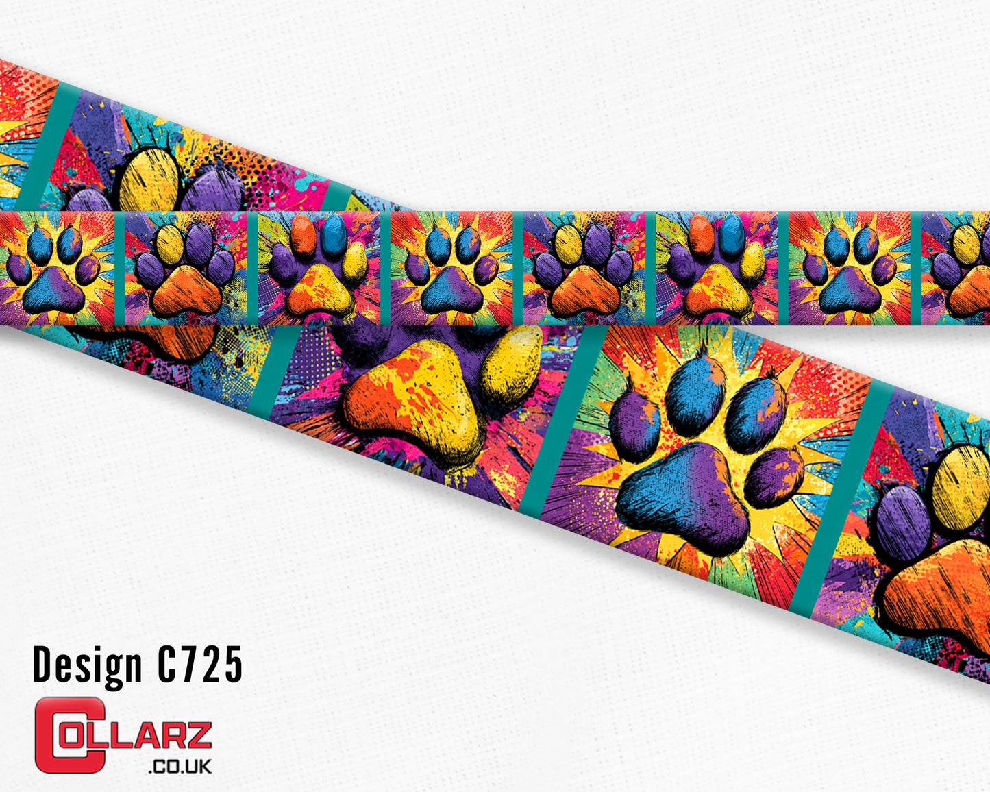 Design C725 UV printed Biothane® beta