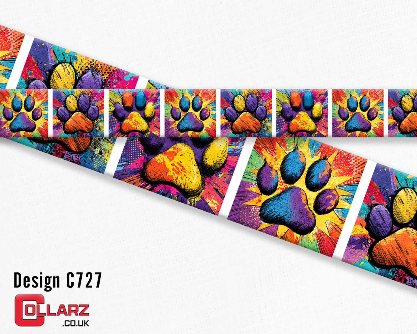 Design C727 UV printed Biothane® beta