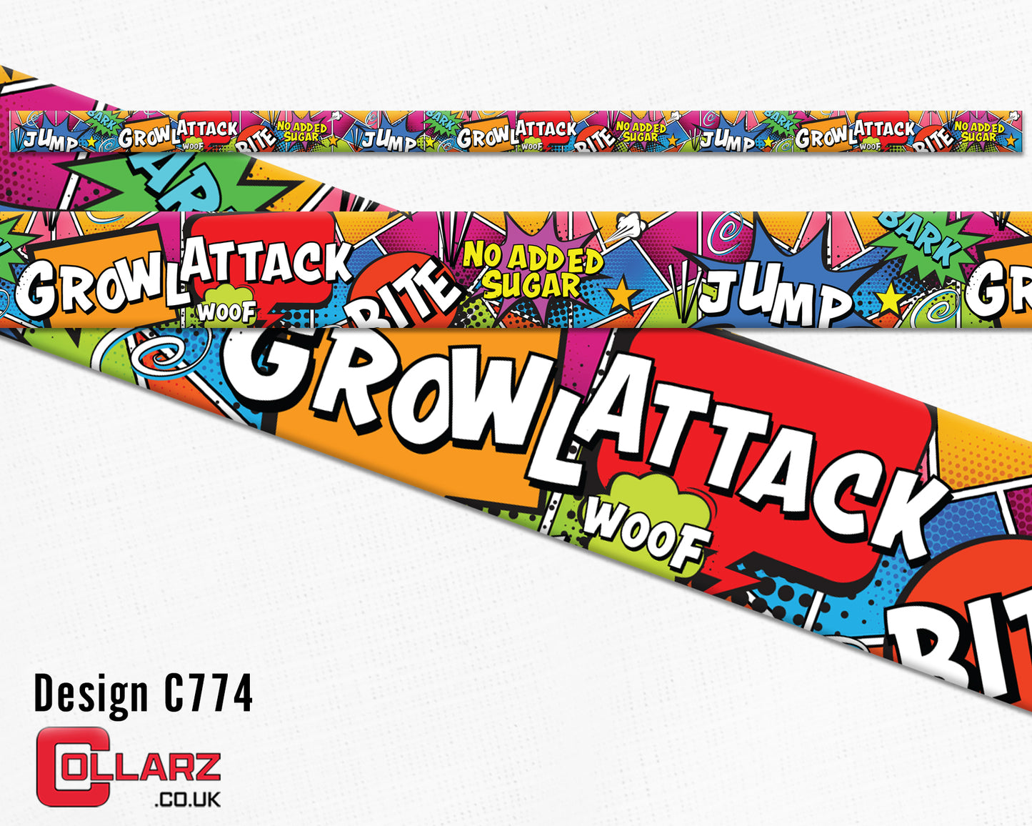 Design C774 UV printed Biothane® beta