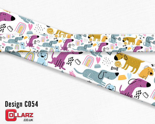 Design C054 UV printed Biothane® beta