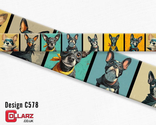 Design C578 UV printed Biothane® beta