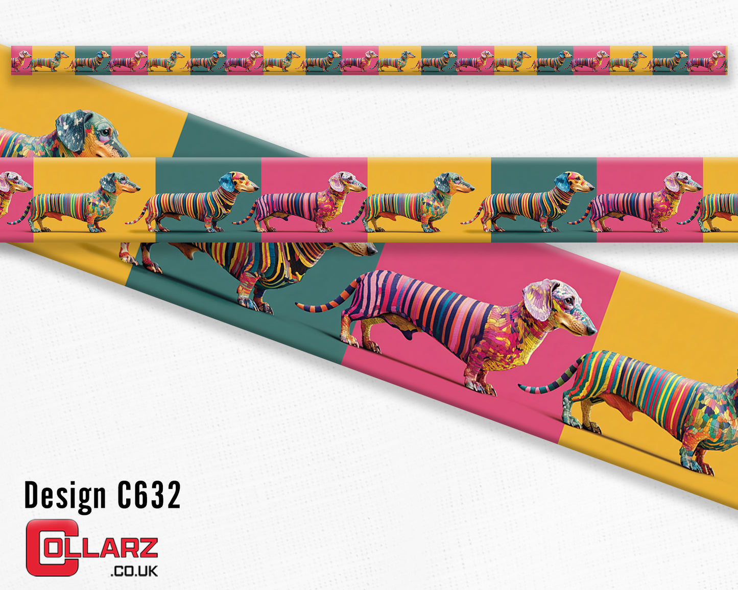 Design C632 UV printed Biothane® beta