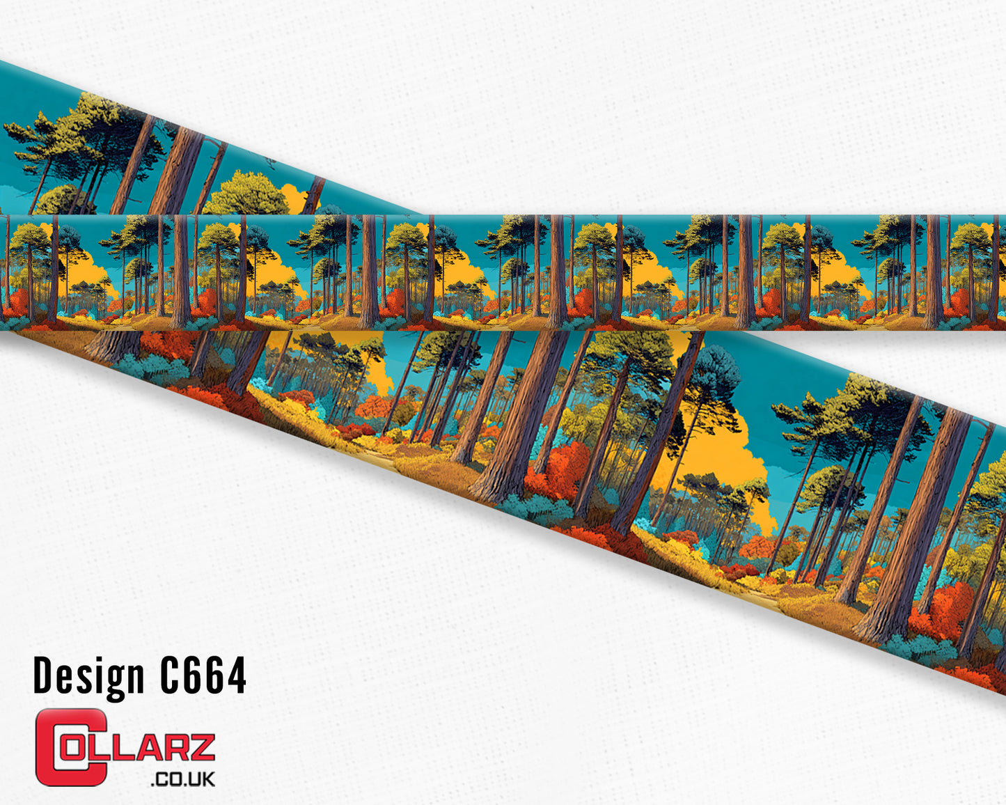 Design C664 UV printed Biothane® beta