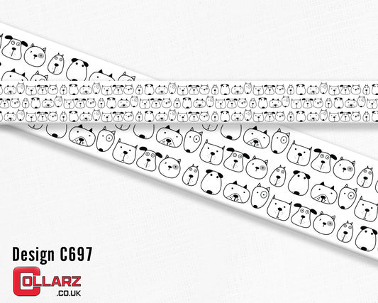 Design C697 UV printed Biothane® beta