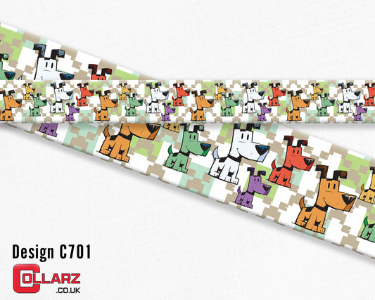 Design C701 UV printed Biothane® beta