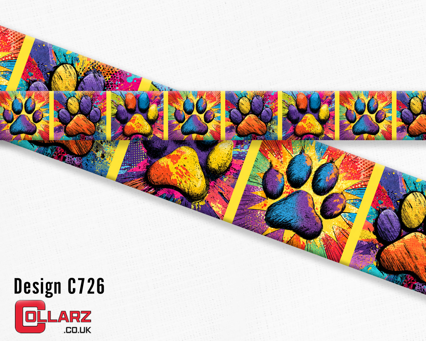Design C726 UV printed Biothane® beta