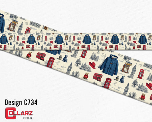 Design C734 UV printed Biothane® beta