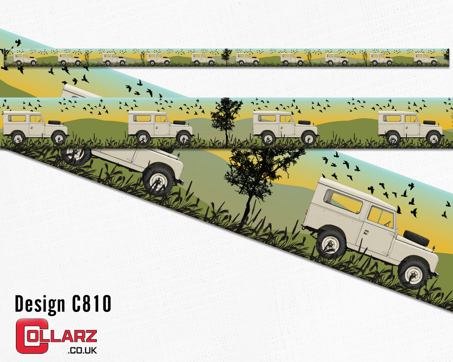 Design C810 UV printed Biothane® beta