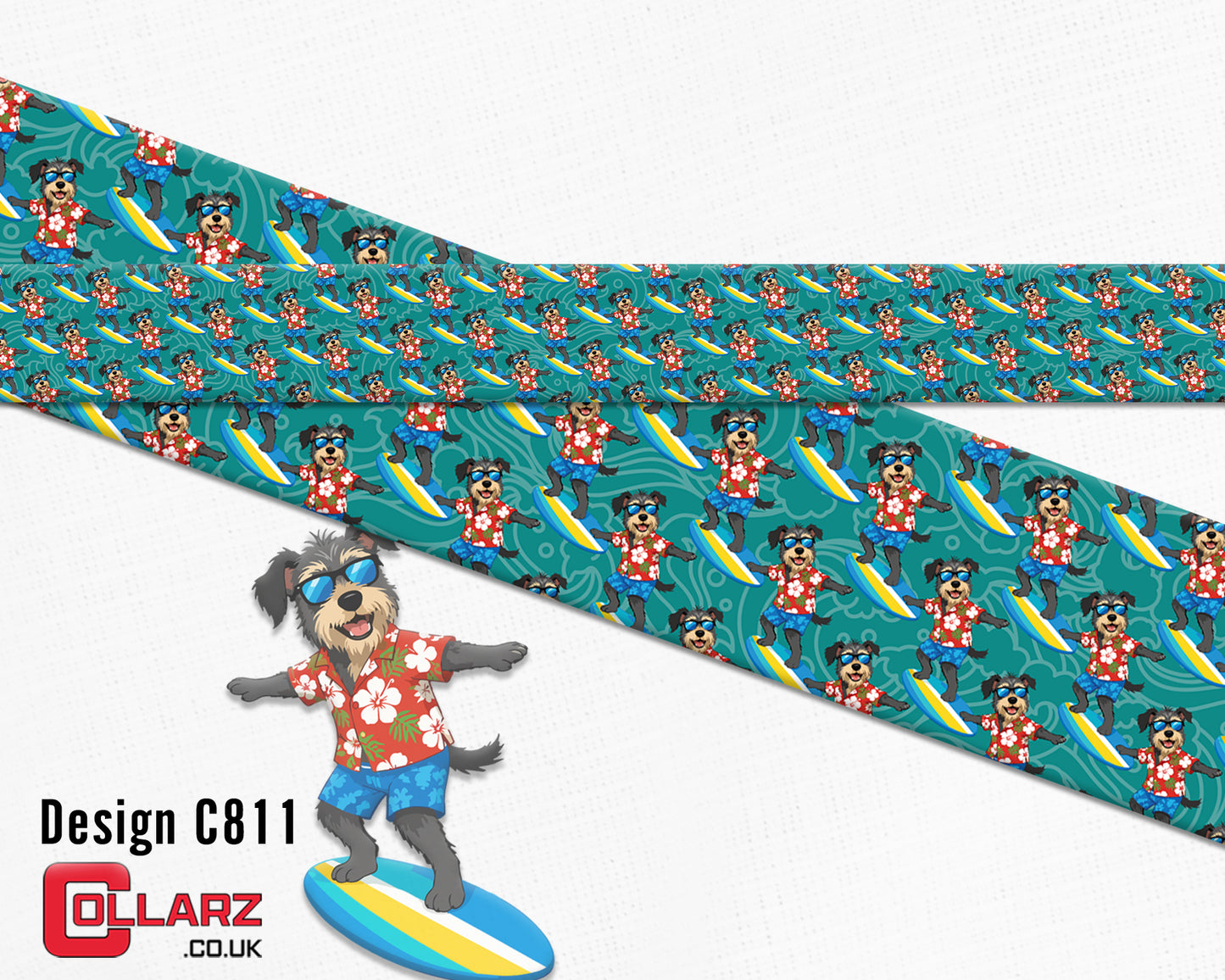 Design C811 UV printed Biothane® beta